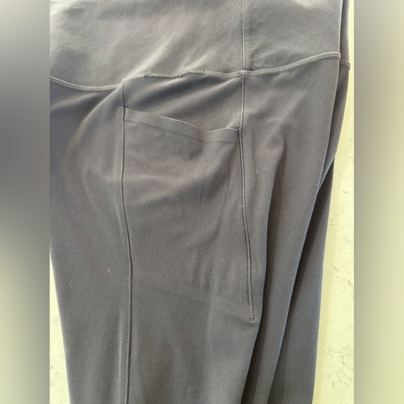 Athleta SALUTATION STASH POCKET II CINCH 7/8 Leggings Women’s Size M Purple - Picture 9 of 14